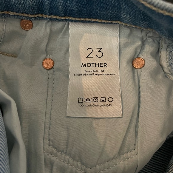 NWT Mother The Rambler Zip Ankle Going Dutch Wash Size 23 - Picture 10 of 13